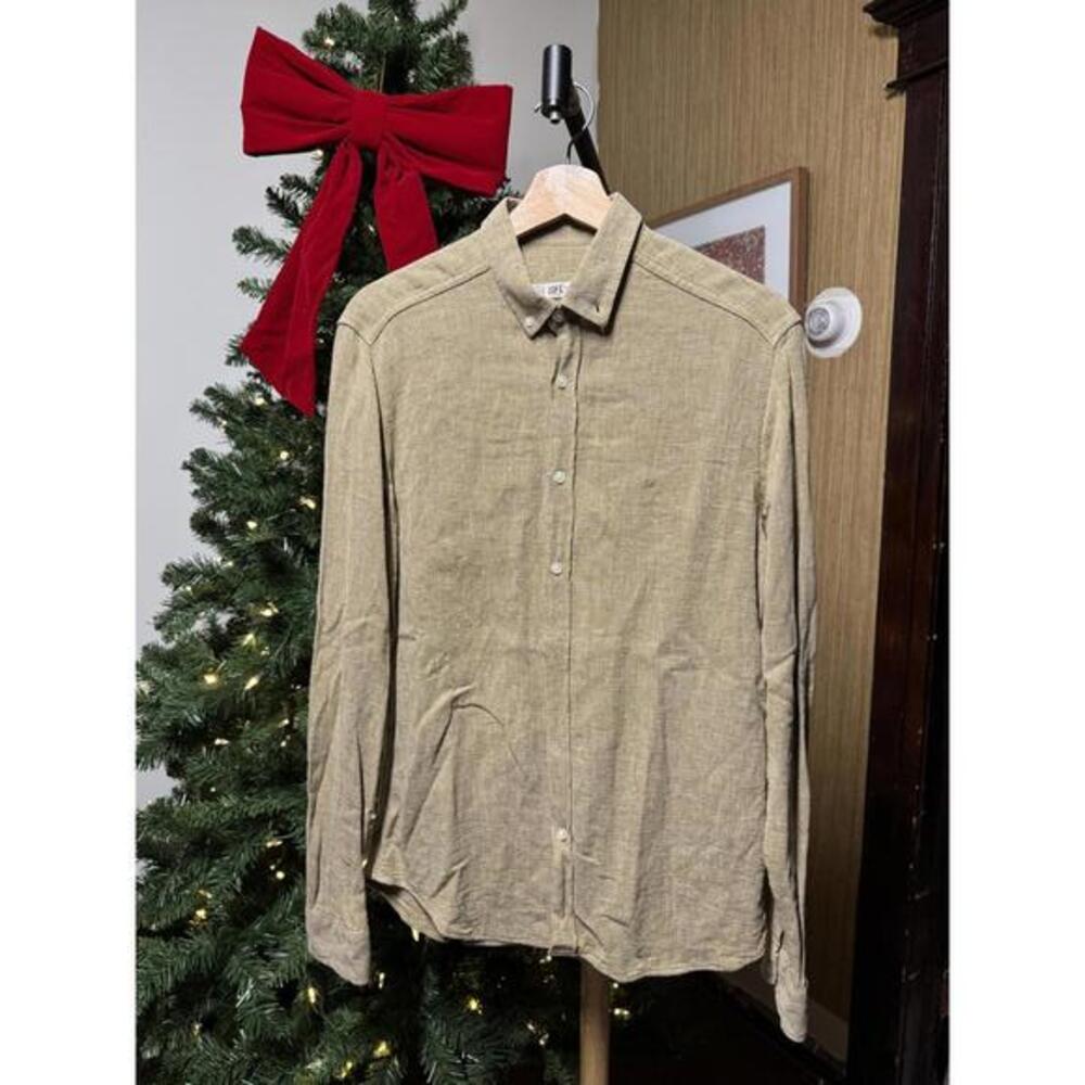 LOFT Men's Button-Up Shirt, Size Small, Regular Fit